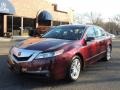 Basque Red Pearl 2010 Acura TL 3.5 Technology Exterior