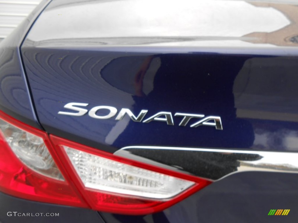 2013 Sonata GLS - Indigo Night Blue / Gray photo #6