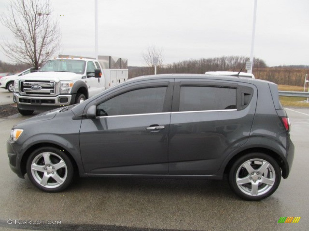 Cyber Gray Metallic 2012 Chevrolet Sonic LTZ Hatch Exterior Photo #77592827