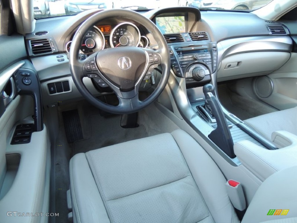 Taupe Interior 2010 Acura TL 3.5 Technology Photo #77592837