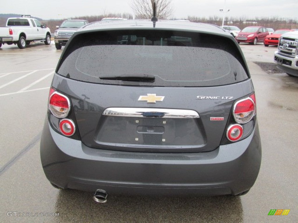 Cyber Gray Metallic 2012 Chevrolet Sonic LTZ Hatch Exterior Photo #77592864