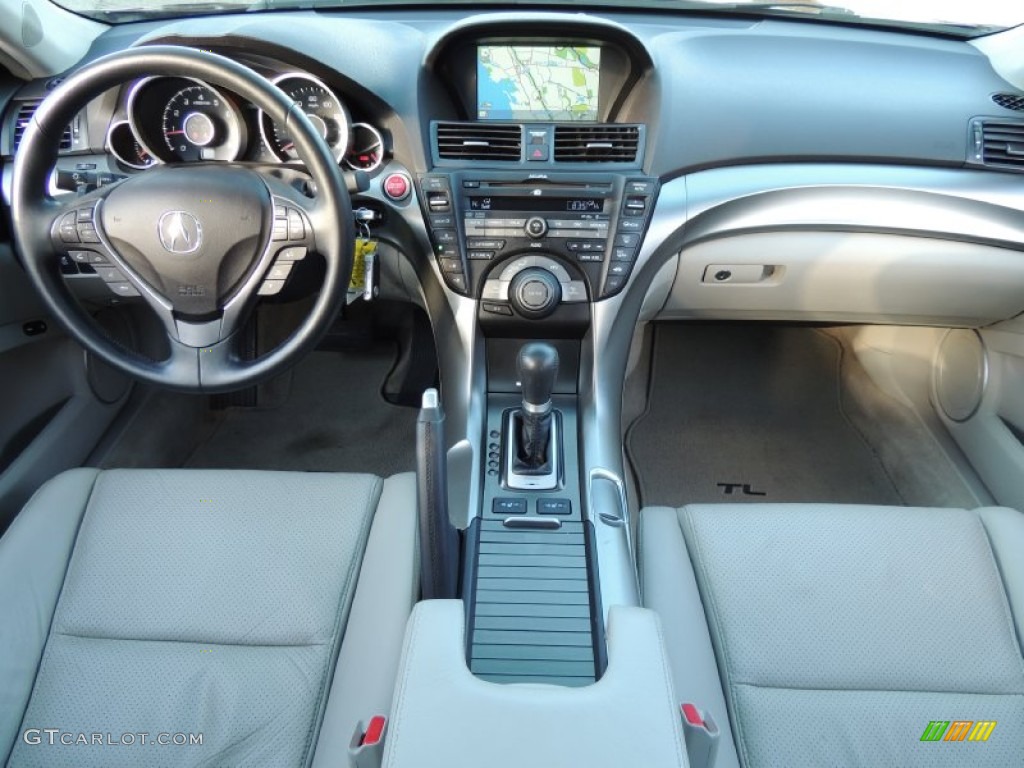 2010 Acura TL 3.5 Technology Taupe Dashboard Photo #77592924