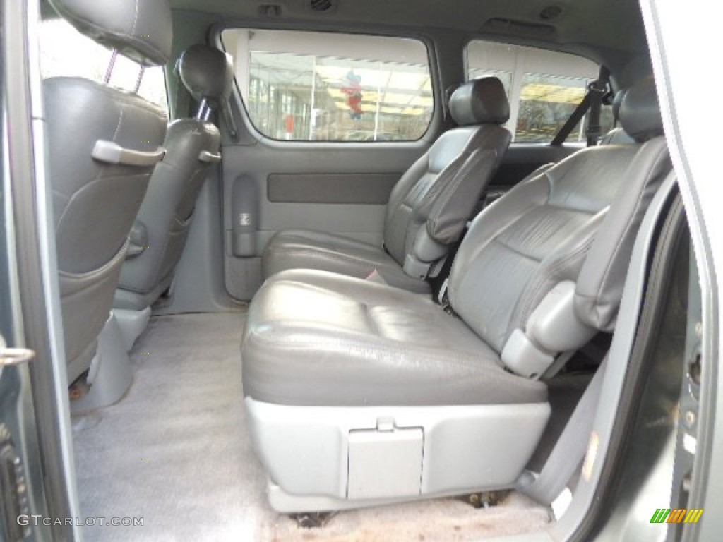 Gray Interior 2000 Toyota Sienna LE Photo #77593578