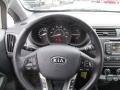 Black 2012 Kia Rio EX Steering Wheel