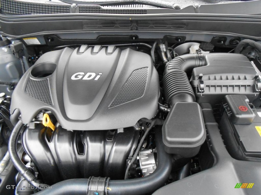 2013 Hyundai Sonata SE 2.4 Liter DOHC 16-Valve D-CVVT 4 Cylinder Engine Photo #77593791