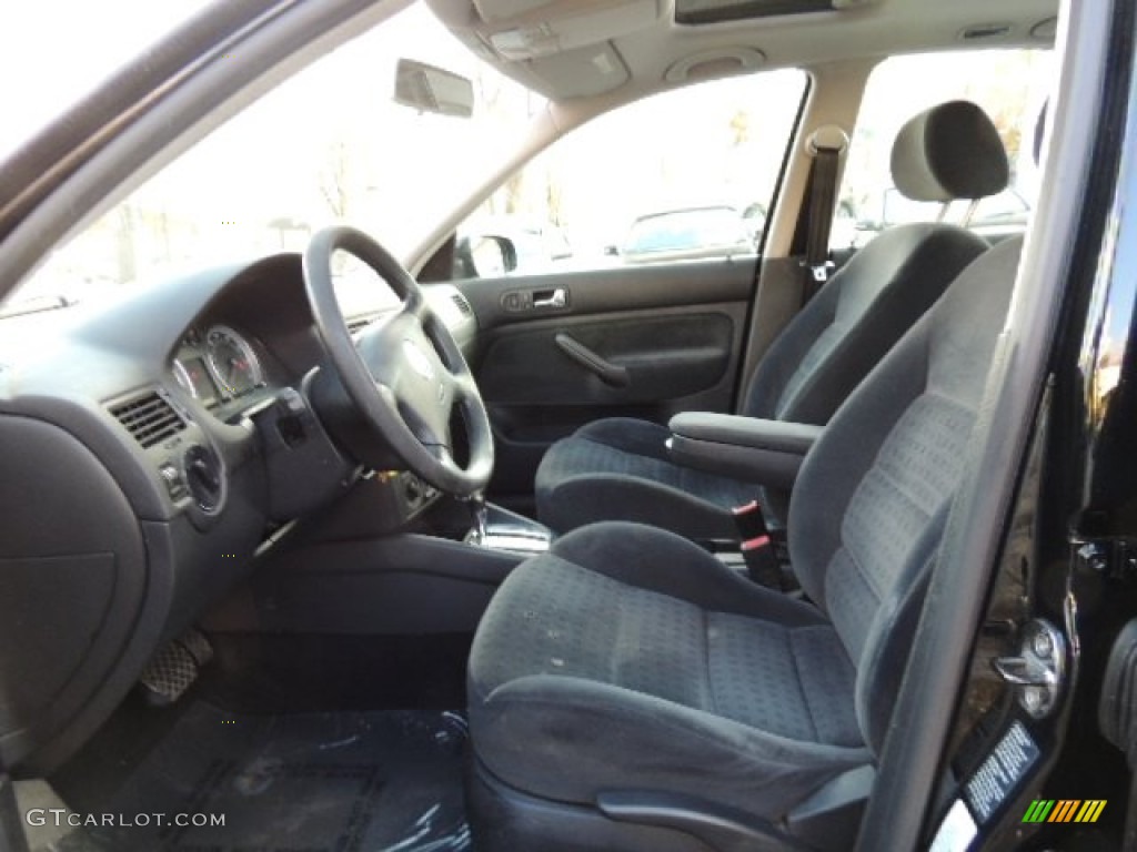 Black Interior 2004 Volkswagen Jetta GLS Sedan Photo #77594036