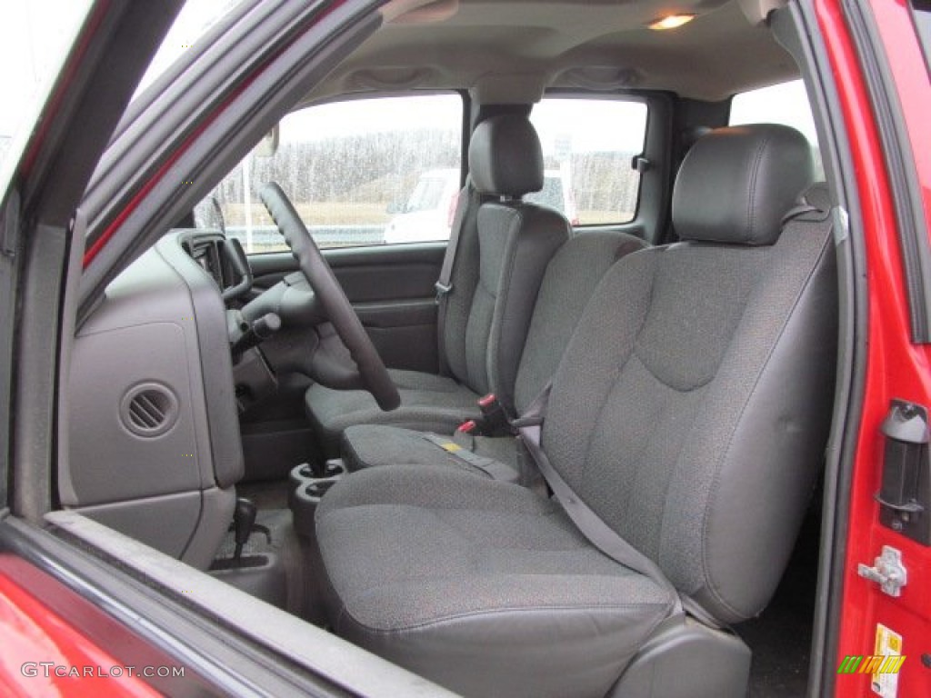 2007 Silverado 1500 Classic LS Extended Cab 4x4 - Victory Red / Dark Charcoal photo #13