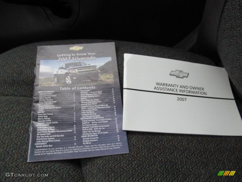 2007 Chevrolet Silverado 1500 Classic LS Extended Cab 4x4 Books/Manuals Photo #77594190