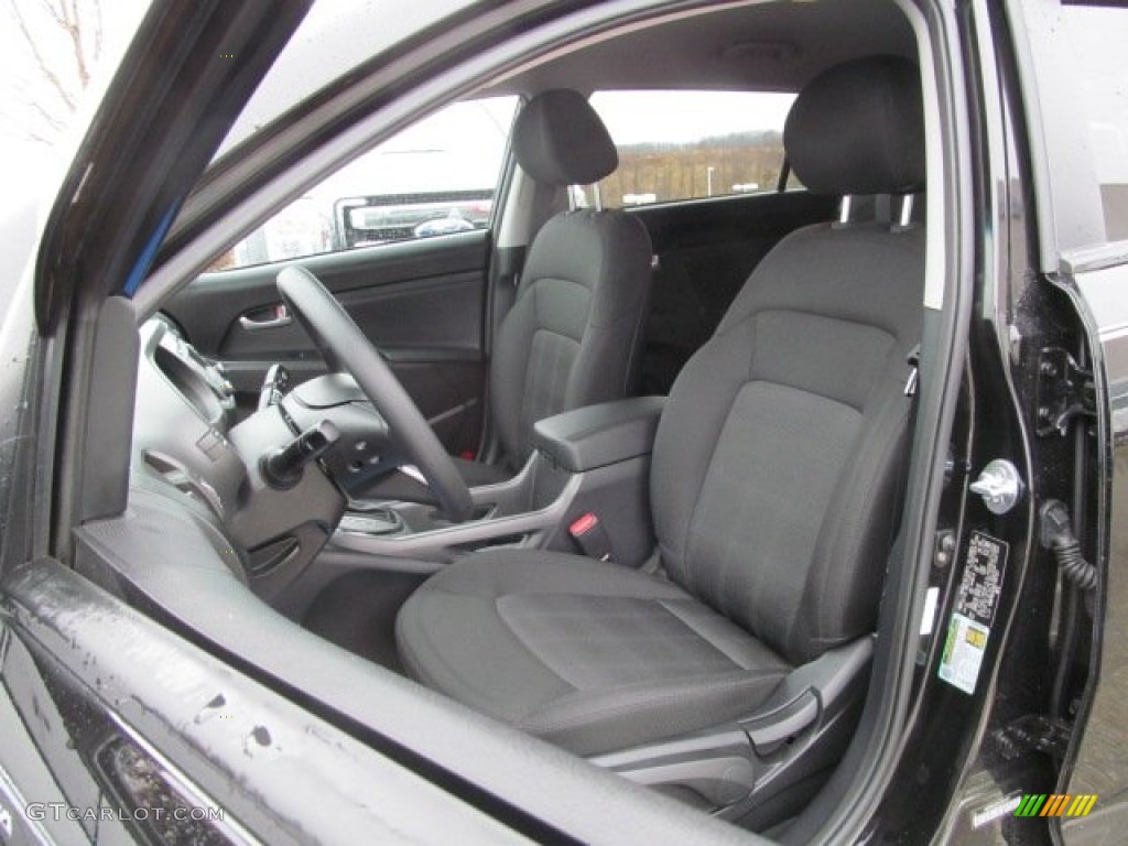 2012 Kia Sportage LX AWD Front Seat Photo #77594575
