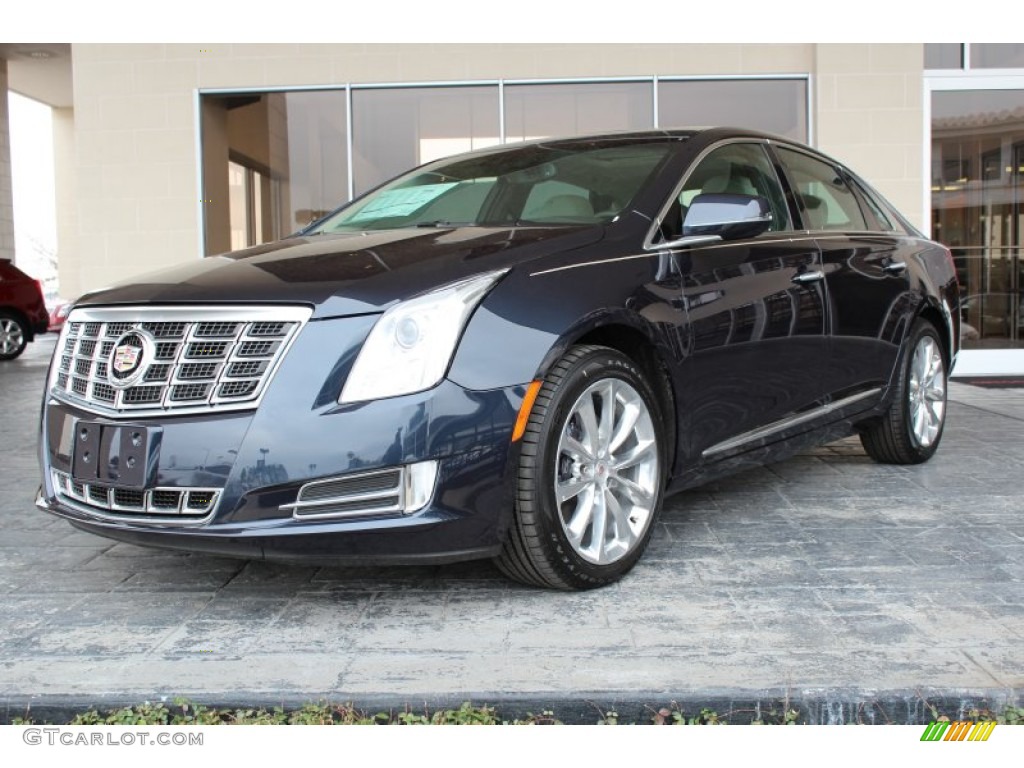 Sapphire Blue Metallic 2013 Cadillac XTS Luxury FWD Exterior Photo #77595286