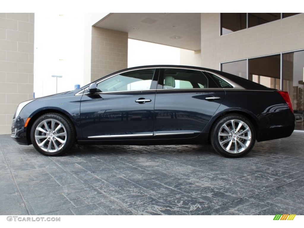 Sapphire Blue Metallic 2013 Cadillac XTS Luxury FWD Exterior Photo #77595393