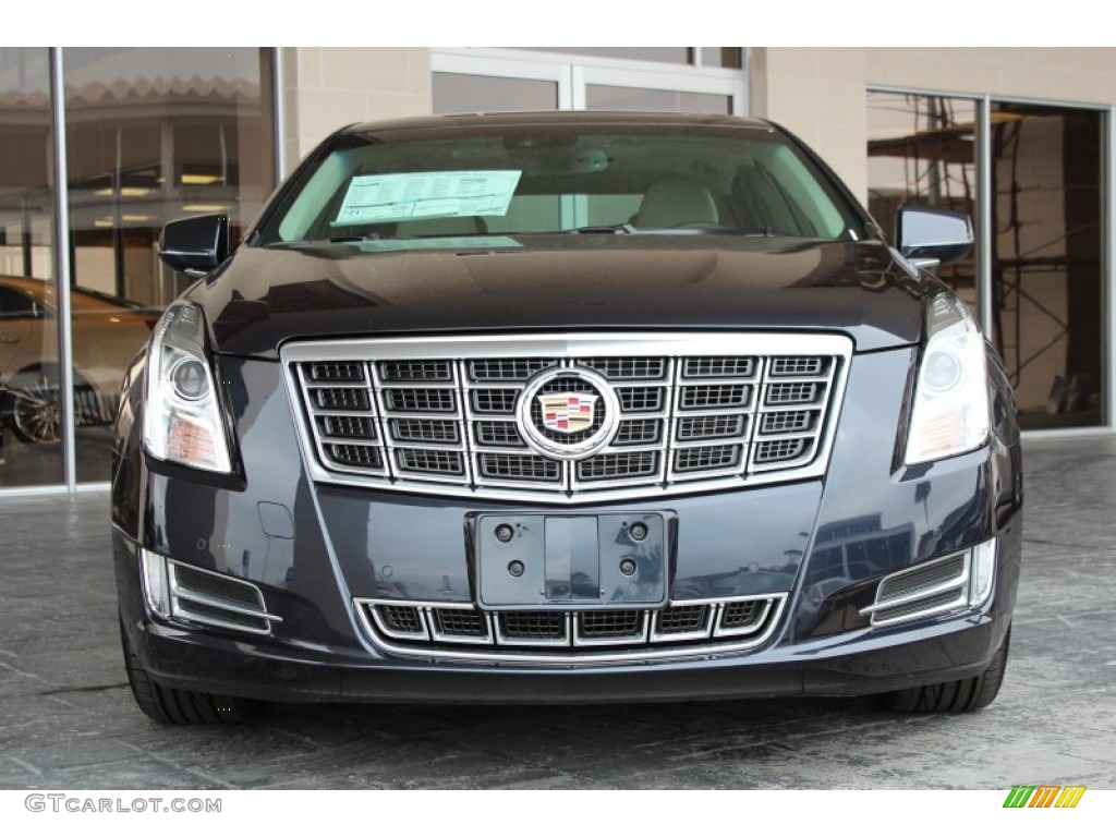 Sapphire Blue Metallic 2013 Cadillac XTS Luxury FWD Exterior Photo #77595438