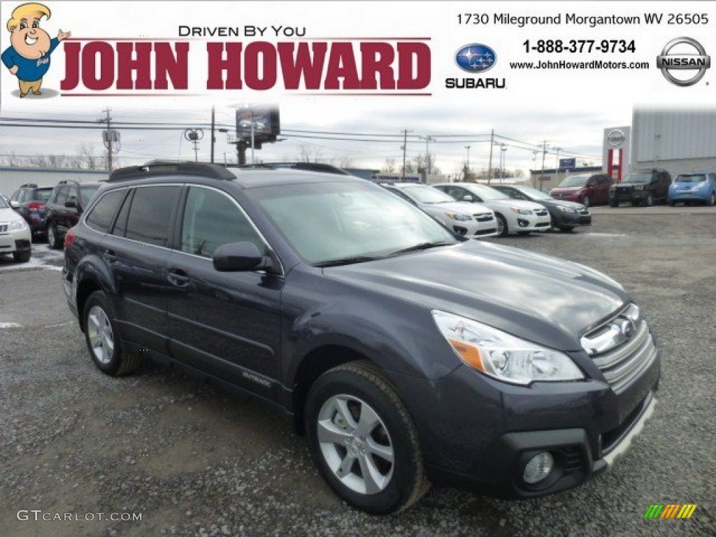 2013 Outback 3.6R Limited - Graphite Gray Metallic / Black photo #1