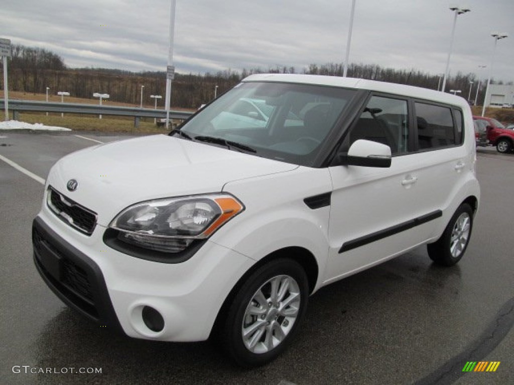 Clear White 2013 Kia Soul + Exterior Photo #77595501