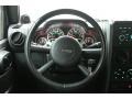 2007 Jeep Wrangler Unlimited Dark Slate Gray/Medium Slate Gray Interior Steering Wheel Photo