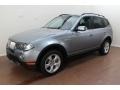 Silver Grey Metallic 2007 BMW X3 3.0si Exterior