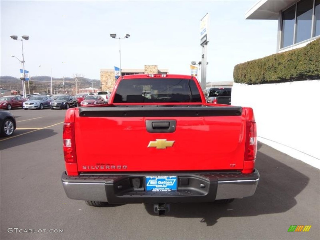 2013 Silverado 1500 LT Extended Cab 4x4 - Victory Red / Ebony photo #6