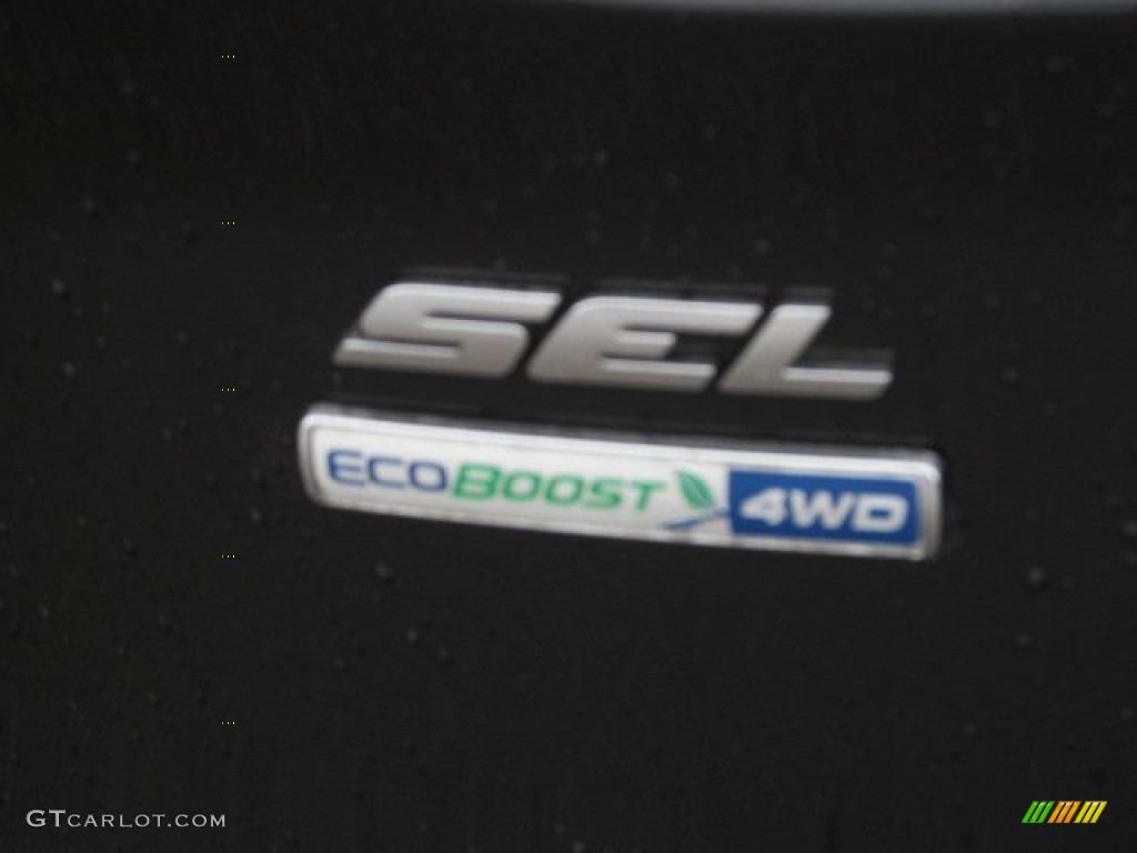 2013 Escape SEL 2.0L EcoBoost 4WD - Tuxedo Black Metallic / Charcoal Black photo #9