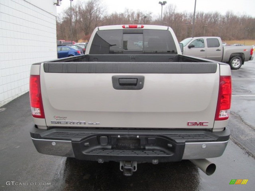 2007 Sierra 2500HD SLE Extended Cab 4x4 - Silver Birch Metallic / Ebony Black photo #8