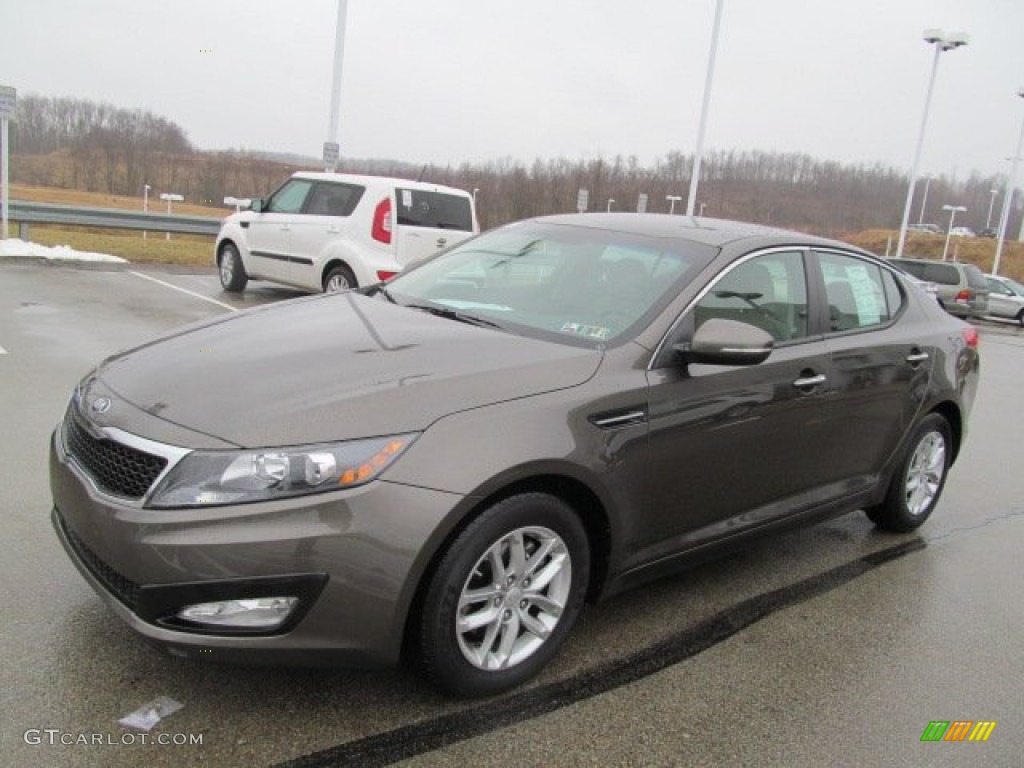 Metal Bronze Pearl Metallic 2013 Kia Optima LX Exterior Photo #77596626