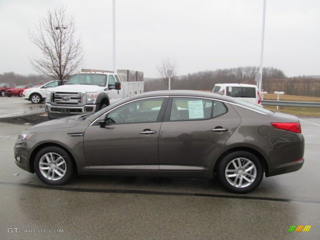 2013 Optima LX - Metal Bronze Pearl Metallic / Beige photo #6