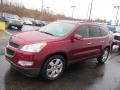 Red Jewel Metallic 2011 Chevrolet Traverse LT AWD Exterior