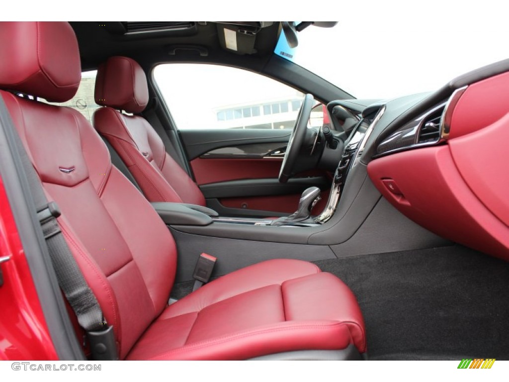 2013 ATS 2.0L Turbo Premium - Crystal Red Tintcoat / Morello Red/Jet Black Accents photo #15