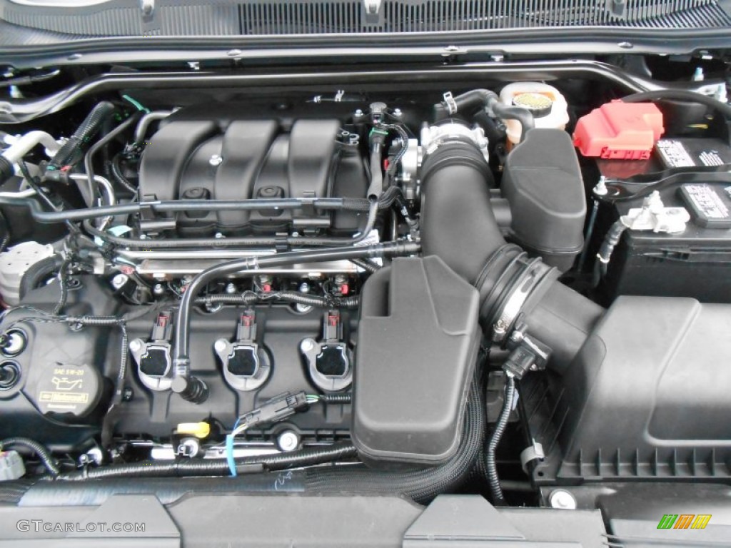 2013 Ford Taurus SEL 3.5 Liter DOHC 24-Valve Ti-VCT V6 Engine Photo #77597238