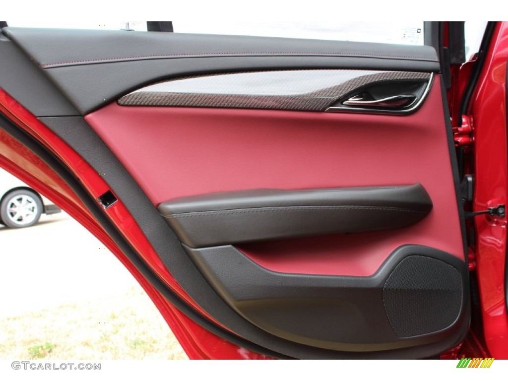 2013 ATS 2.0L Turbo Premium - Crystal Red Tintcoat / Morello Red/Jet Black Accents photo #16