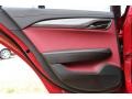 Morello Red/Jet Black Accents Door Panel Photo for 2013 Cadillac ATS #77597252