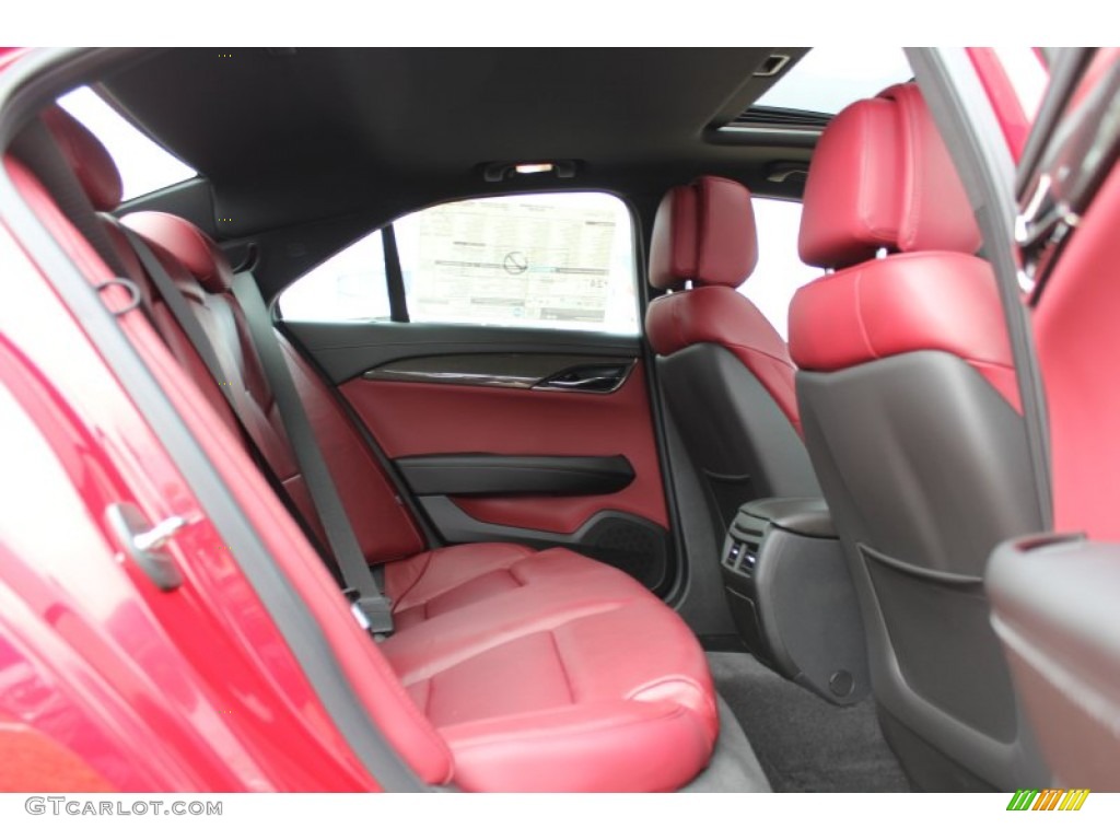 2013 ATS 2.0L Turbo Premium - Crystal Red Tintcoat / Morello Red/Jet Black Accents photo #19