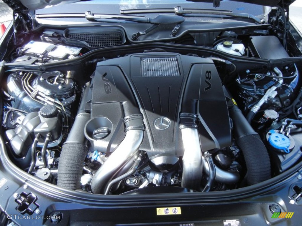 2013 Mercedes-Benz S 550 Sedan 4.6 Liter DI Twin-Turbocharged DOHC 32-Valve VVT V8 Engine Photo #77597959