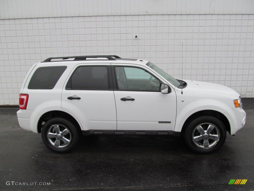 Oxford White 2008 Ford Escape XLT V6 4WD Exterior Photo #77598308