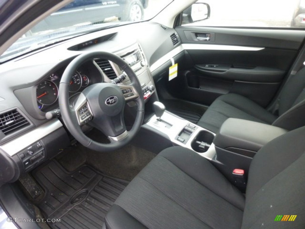 Black Interior 2013 Subaru Outback 2.5i Premium Photo #77598333