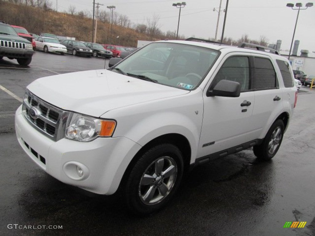 Oxford White 2008 Ford Escape XLT V6 4WD Exterior Photo #77598372