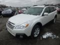 Satin White Pearl 2013 Subaru Outback 2.5i Premium Exterior