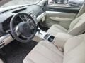 Ivory 2013 Subaru Outback 2.5i Premium Interior Color