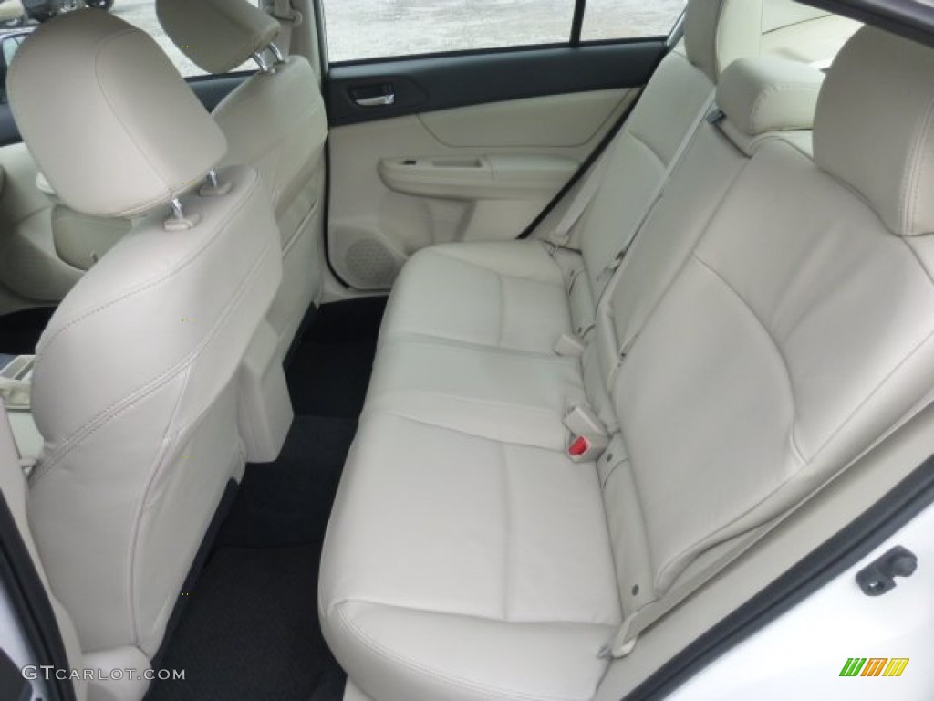 Ivory Interior 2013 Subaru Impreza 2.0i Limited 4 Door Photo #77599485