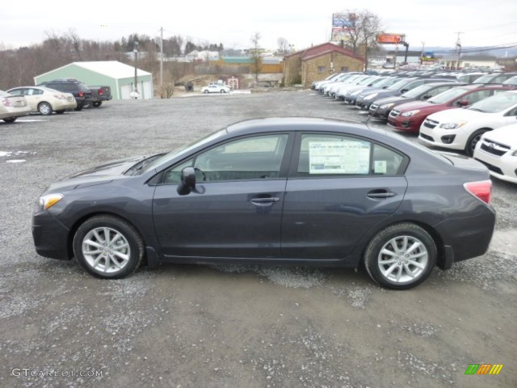 Dark Gray Metallic 2013 Subaru Impreza 2.0i Premium 4 Door Exterior Photo #77599704