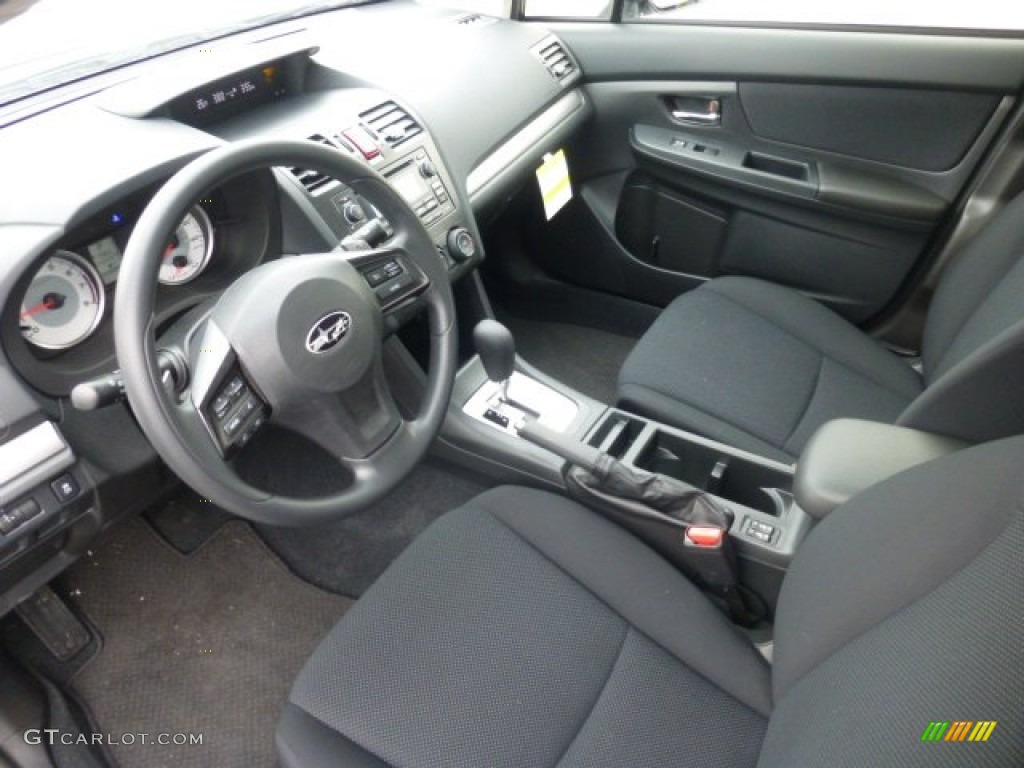 Black Interior 2013 Subaru Impreza 2.0i Premium 4 Door Photo #77599920