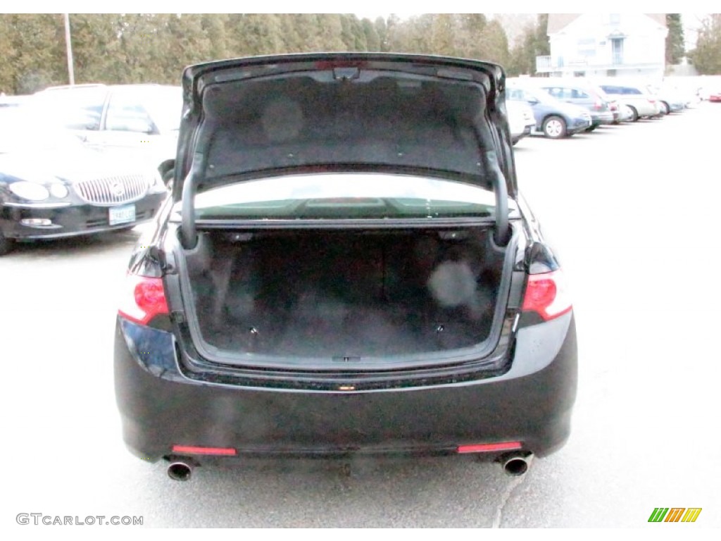 2010 TSX Sedan - Crystal Black Pearl / Ebony photo #8