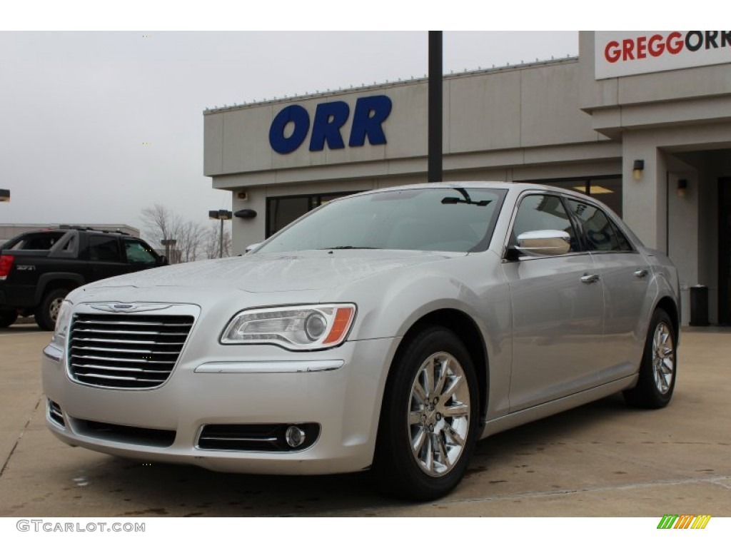 2012 300 Limited - Bright Silver Metallic / Black photo #1