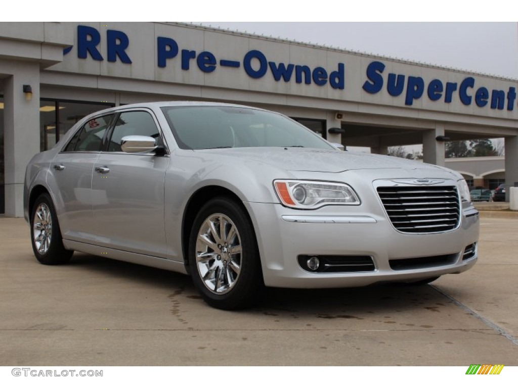 2012 300 Limited - Bright Silver Metallic / Black photo #2