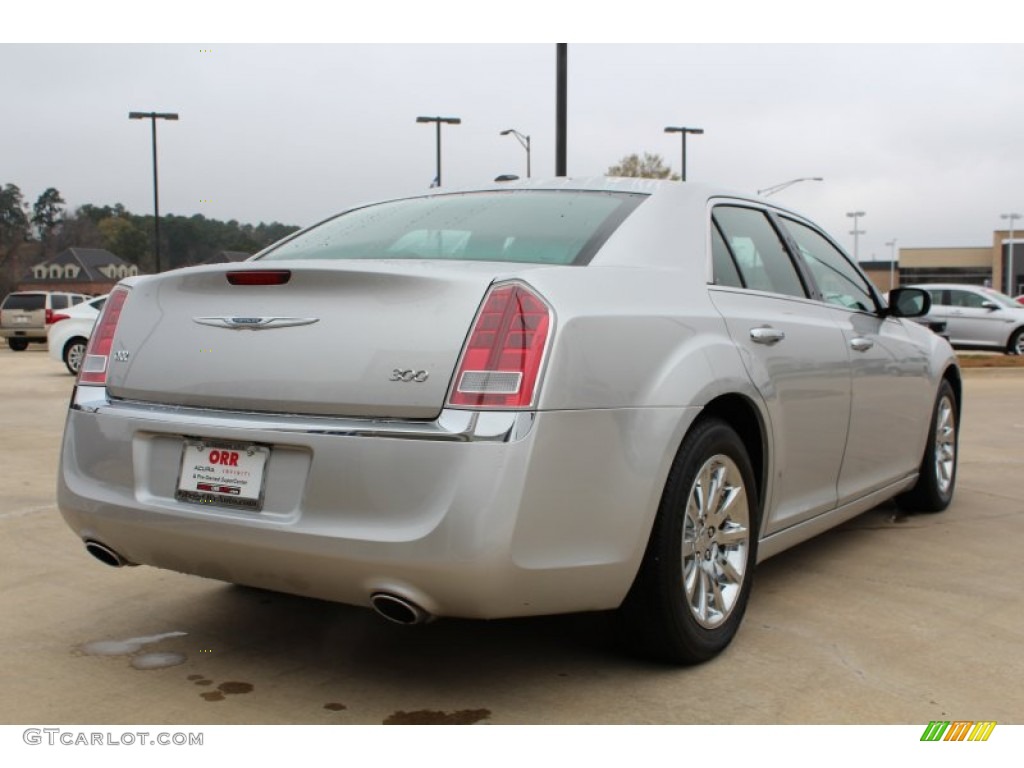 2012 300 Limited - Bright Silver Metallic / Black photo #4