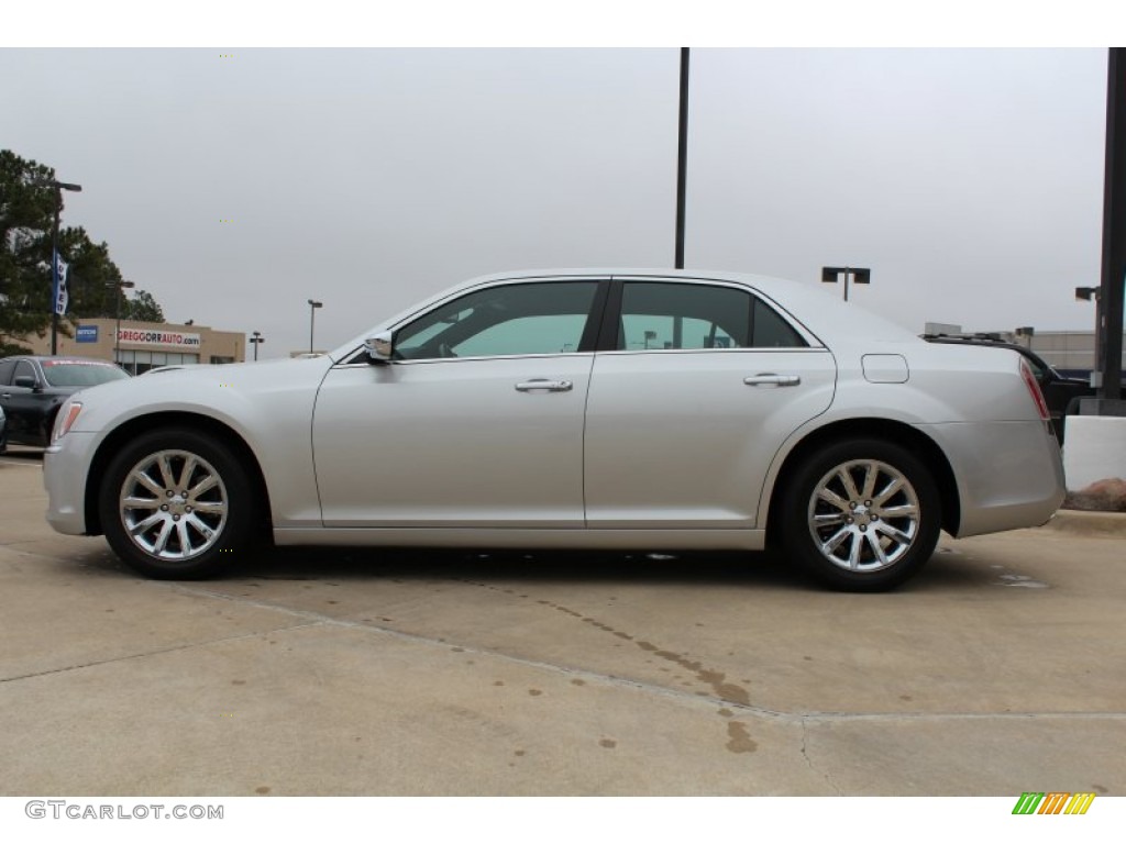 2012 300 Limited - Bright Silver Metallic / Black photo #5