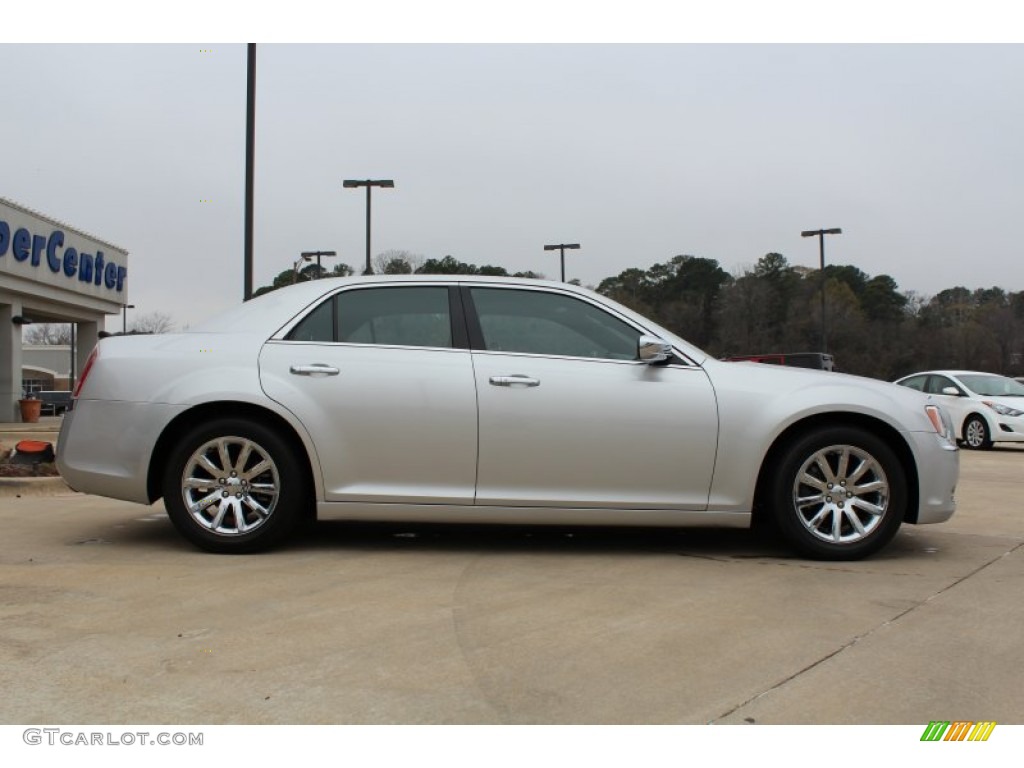 2012 300 Limited - Bright Silver Metallic / Black photo #6