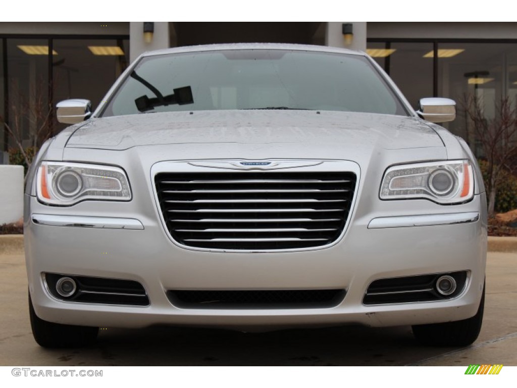 2012 300 Limited - Bright Silver Metallic / Black photo #7