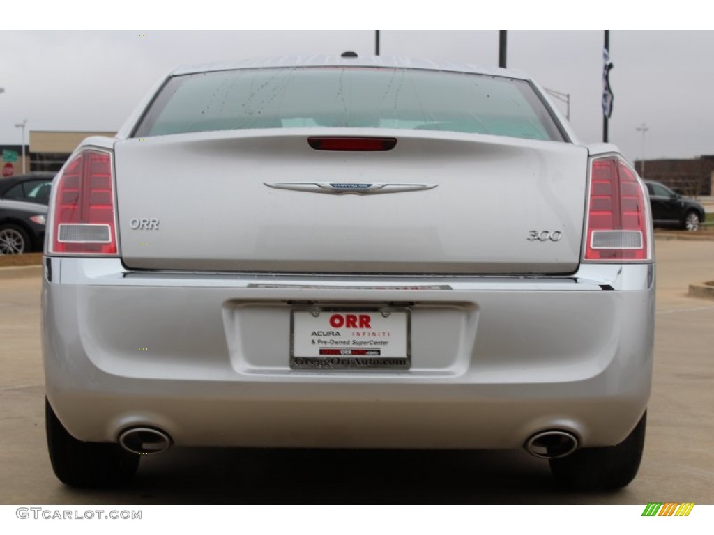 2012 300 Limited - Bright Silver Metallic / Black photo #8