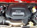 3.6 Liter DOHC 24-Valve VVT Pentastar V6 2012 Jeep Wrangler Rubicon 4X4 Engine