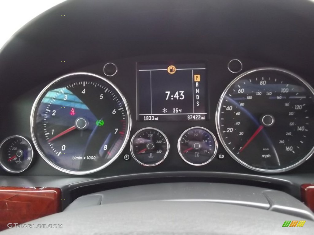 2004 Volkswagen Touareg V8 Gauges Photo #77600930